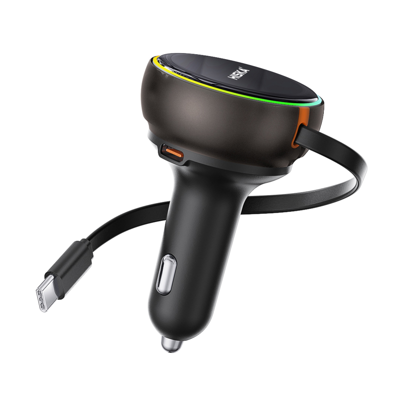 شارژر فندکی 80 وات هیسکا مدل HCC-337