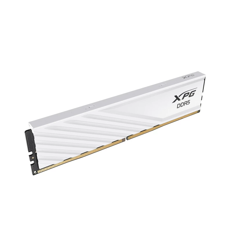 رم دسکتاپ DDR5 دو کاناله 5600 مگاهرتز CL46 ایکس پی جی مدل LANCER BLADE WHITE ظرفیت 32 گیگابایت-سفید