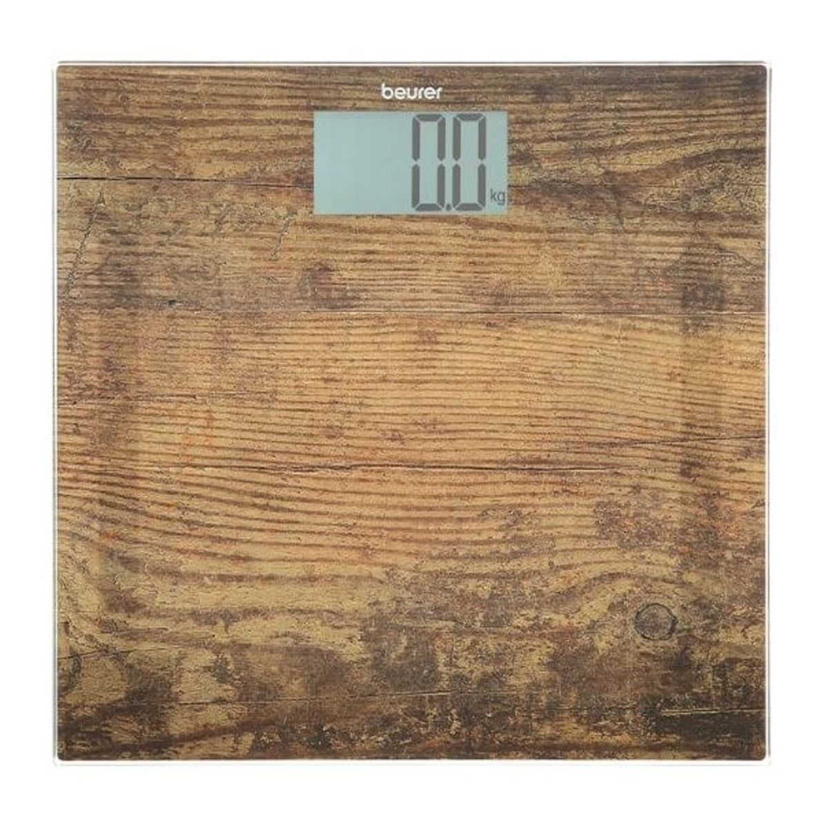 ترازو دیجیتال بیورر مدل GS203 طرح چوب-قهوه ای
