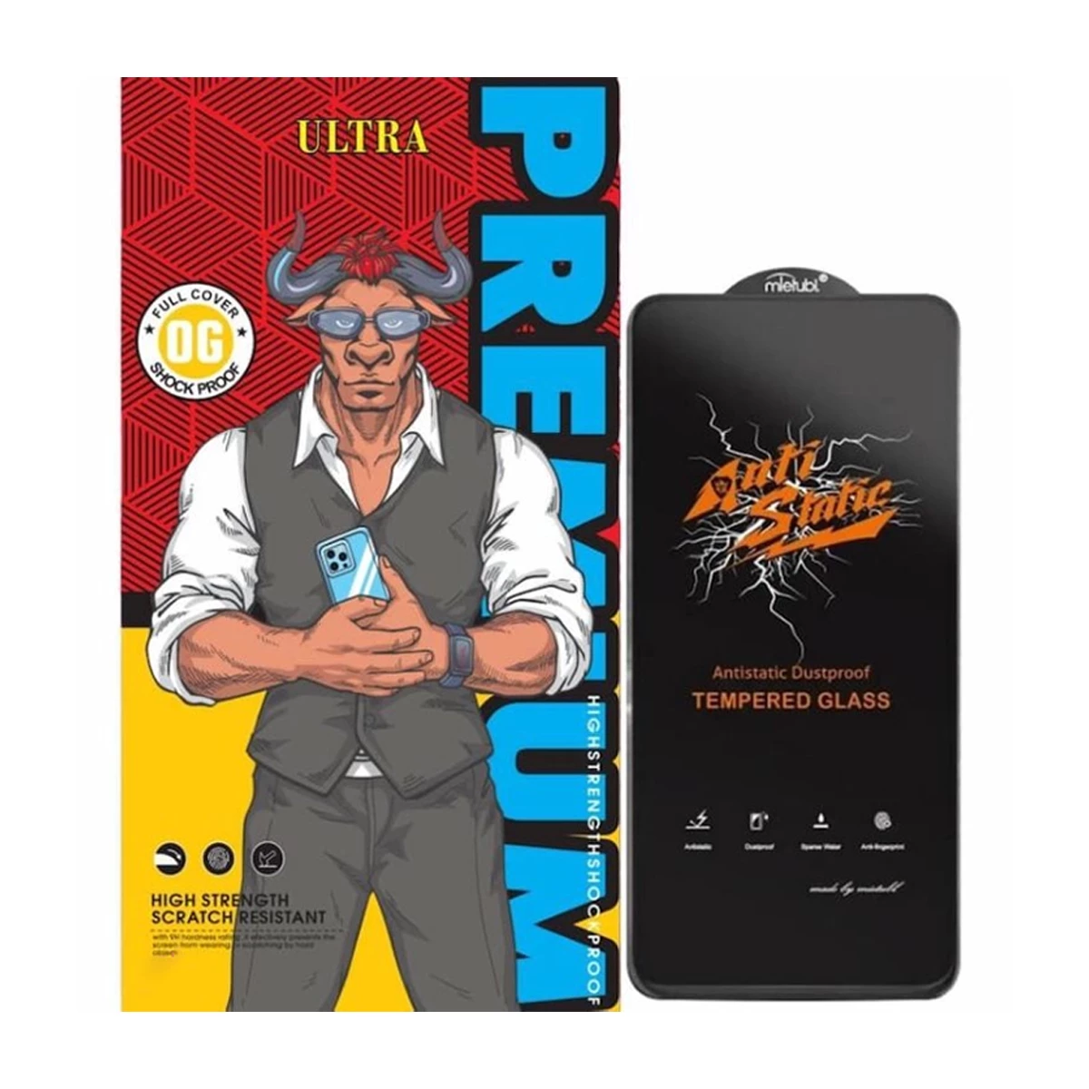 محافظ صفحه نمایش گوشی Nothing Phone 3A الترا مدل Antistatic Dustproof -بی رنگ شفاف