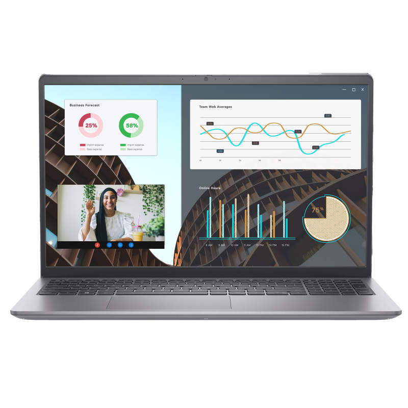 لپ تاپ 15.6 اینچی دل مدل Vostro 3530 i7 1355U 16GB DDR4 512GB SSD IPS 120Hz Backlit