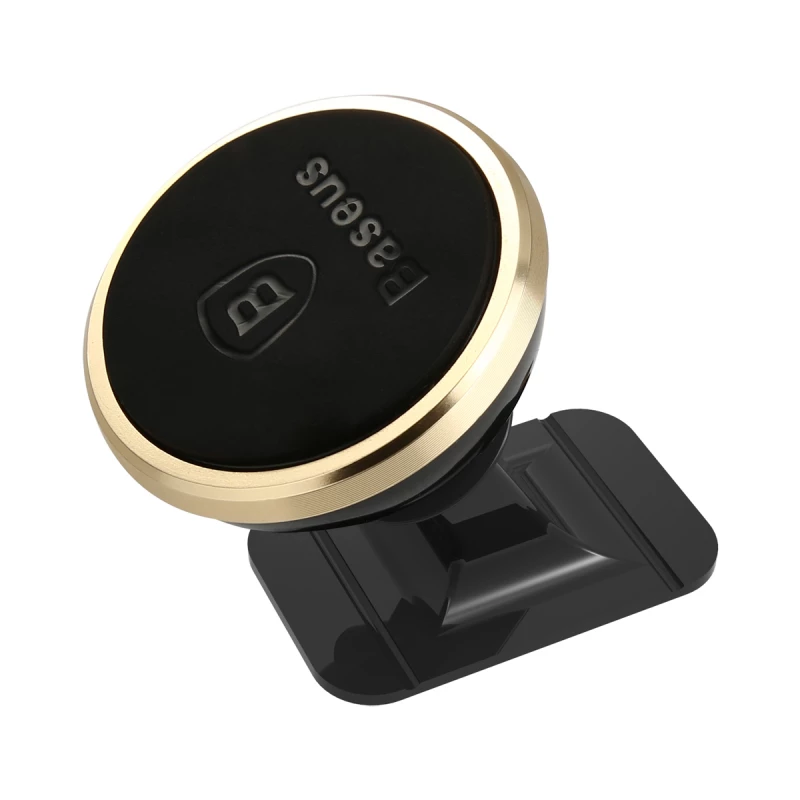 پایه نگهدارنده گوشی موبایل باسئوس مدل Magnetic Mount Holder SUCX140015-طلایی