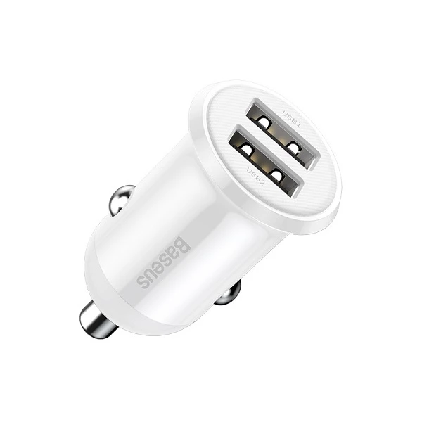 شارژر فندکی باسئوس مدل CCALLP-02-مشکی