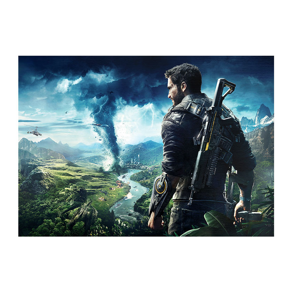 متال پوستر مستر پیکد طرح جاست کاز just cause کد PCD-MB1211