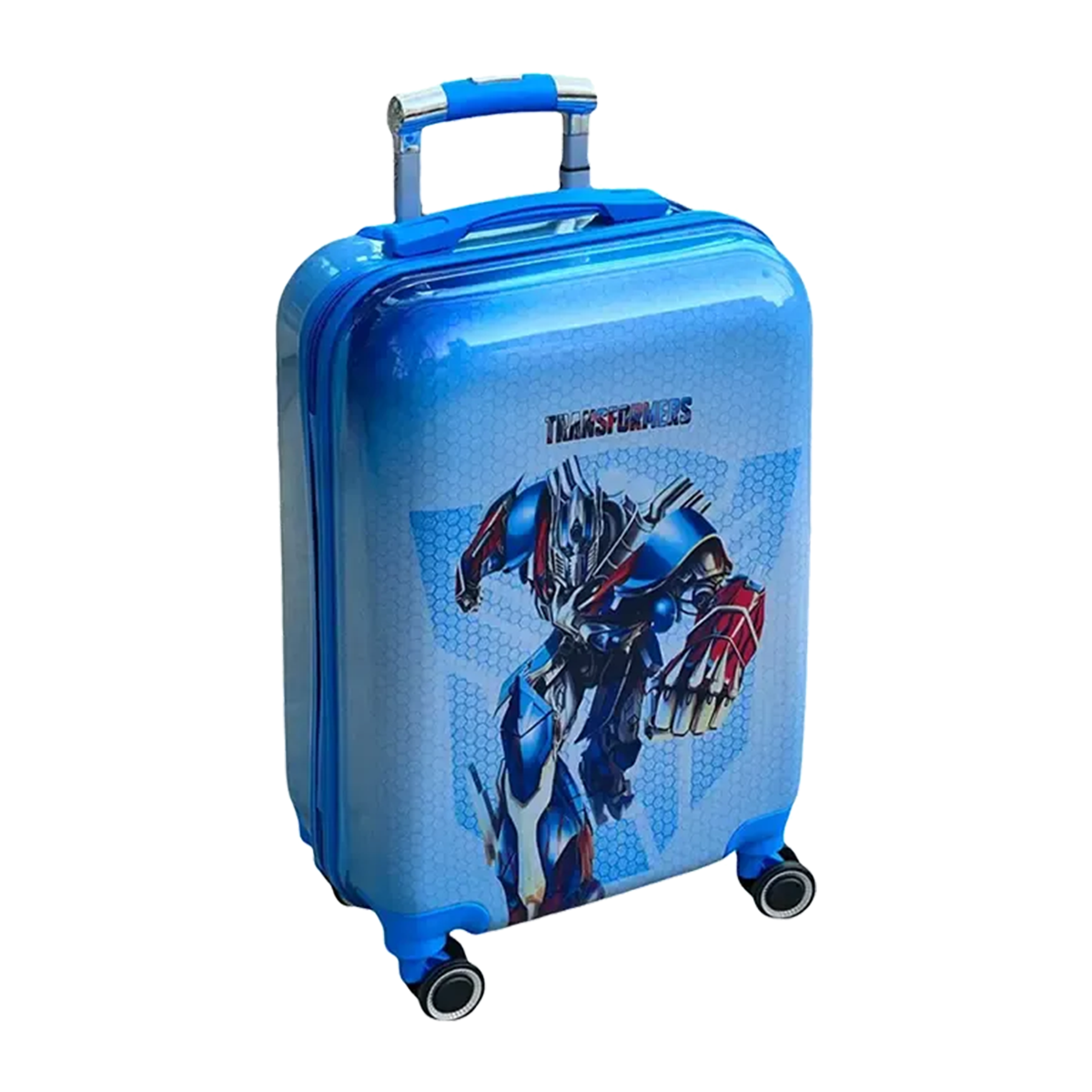 چمدان کودک طرح انیمیشنی ربات 2 مدل MSN40115 سایز کوچک