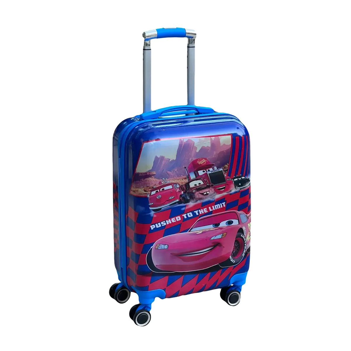 چمدان کودک طرح انیمیشنی ماشین McQueen مدل MSN40117 سایز کوچک