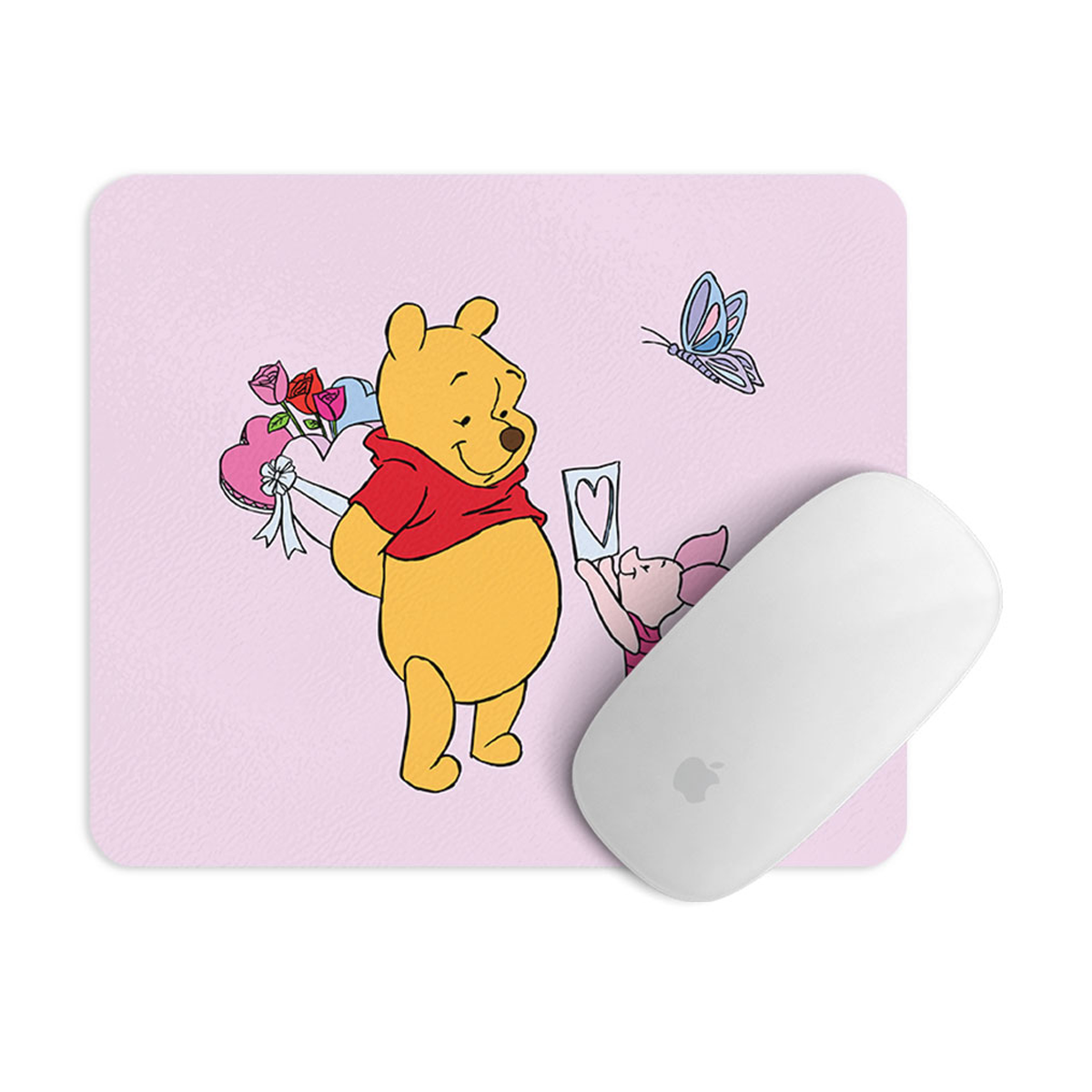 ماوس پد مستر پیکد طرح وینی پو Winnie the Pooh کد PCD-MP1107-صورتی