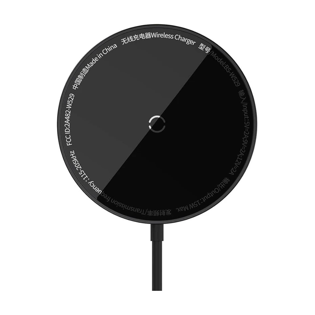 شارژر بی سیم باسئوس مدل Simple Mini3 Magnetic ccjj040001 شارژر بی سیم باسئوس مدل Simple Mini3 Magnetic ccjj040001