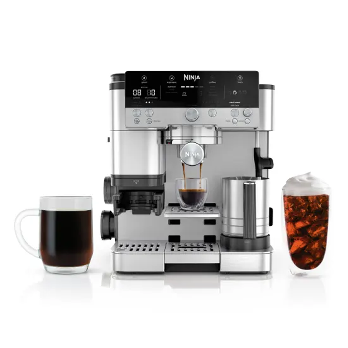 قهوه ساز نینجا مدل Luxe Café Premier ES601-نقره‌ای