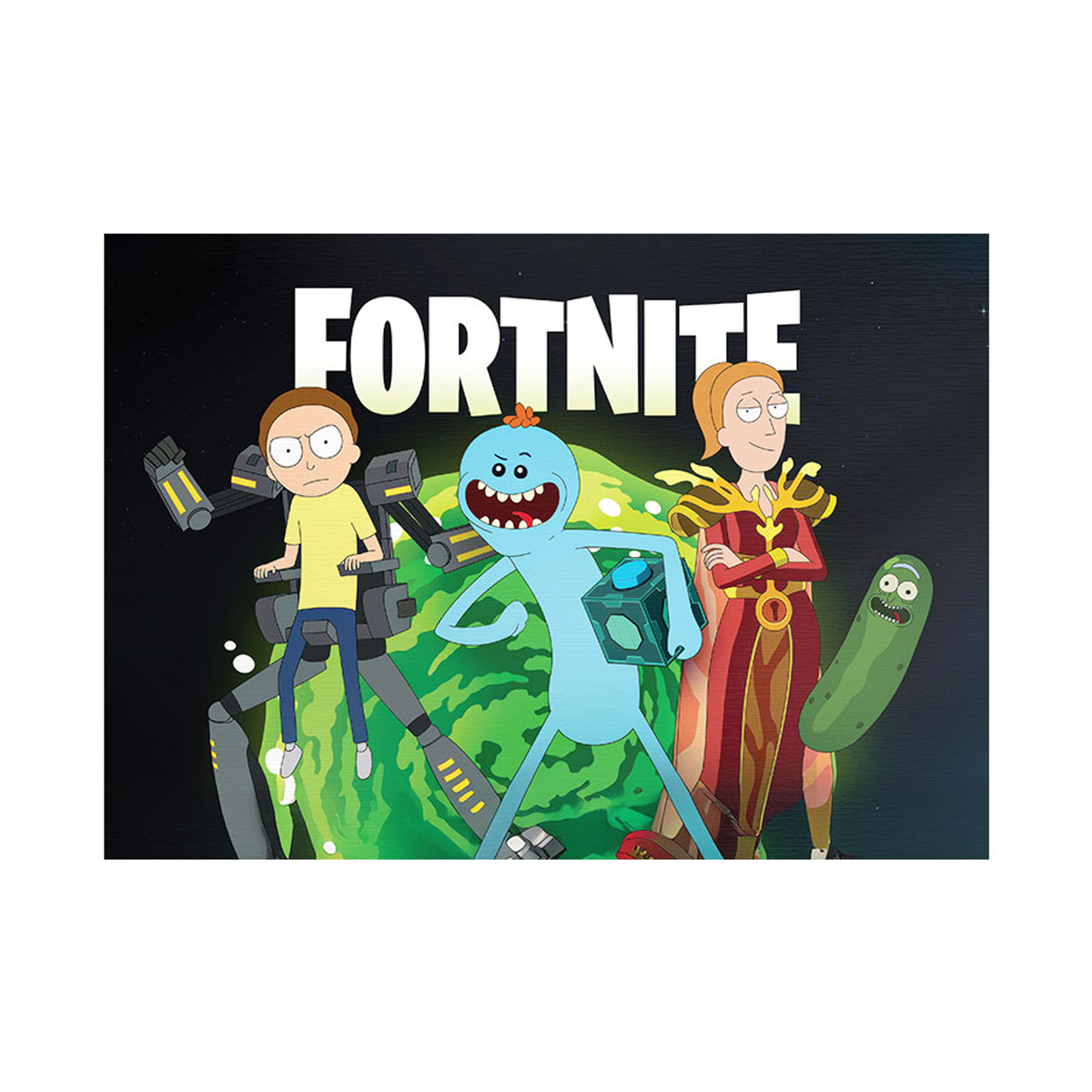 متال پوستر مستر پیکد طرح فورتنایت Fortnite کد PCD-MB1170