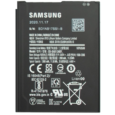 باتری گوشی سامسونگ Galaxy A01 Core کد فنی EB-BA013ABY-مشکی