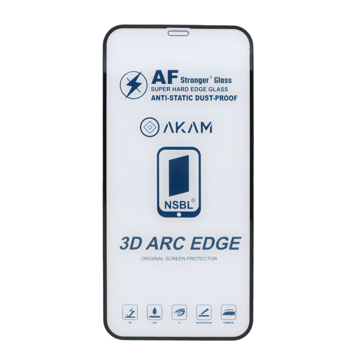 محافظ صفحه نمایش شیشه ای گوشی اپل iPhone 11 - XR مدل Full Cover ESD-مشکی