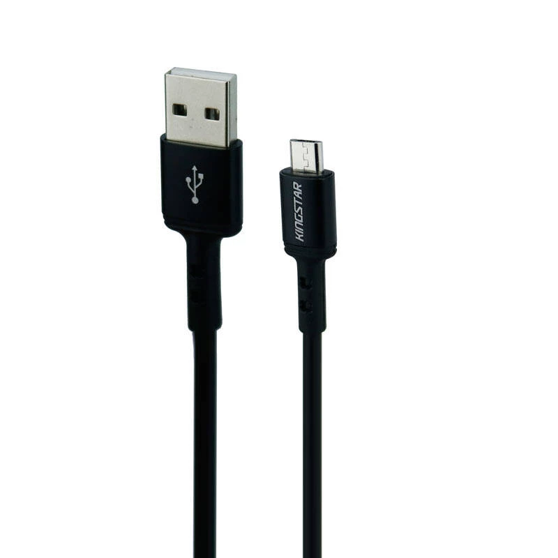 کابل MicroUSB کینگ استار مدل k72A طول 1.1 متر-آبی سفید کابل MicroUSB کینگ استار مدل k72A طول 1.1 متر-آبی سفید