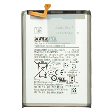 باتری گوشی سامسونگ Galaxy A12 کد فنی EB-BA217ABY-سفید