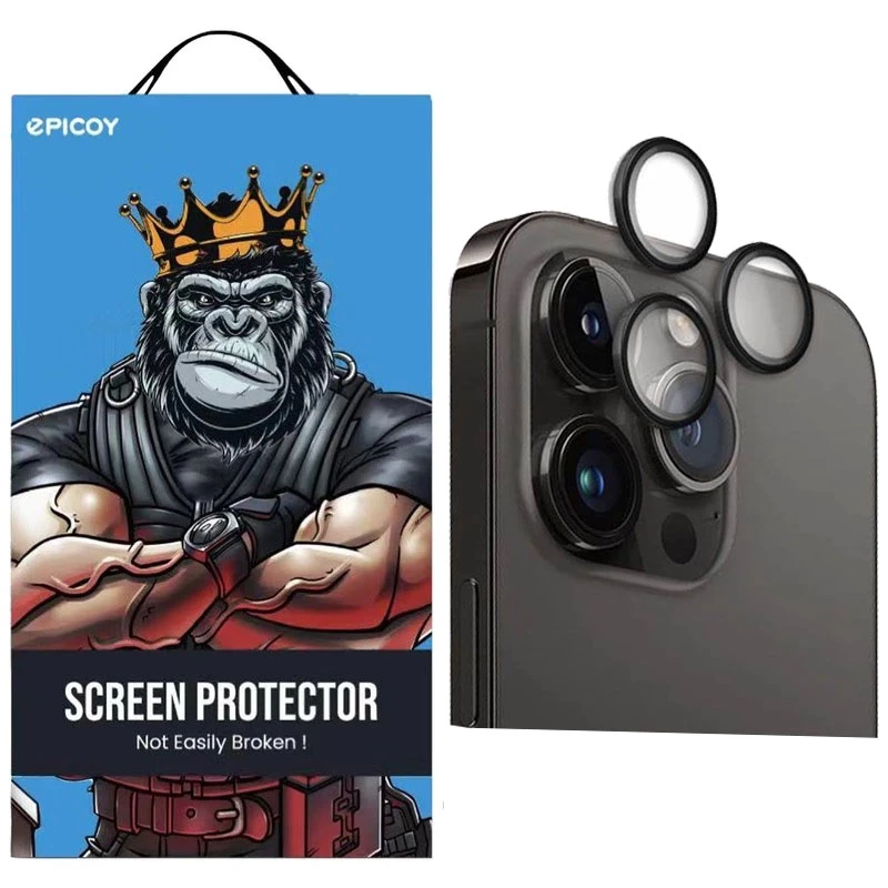 محافظ لنز دوربین گوشی اپل iPhone 13 Pro Max اپیکوی مدل Chelipa-آبی