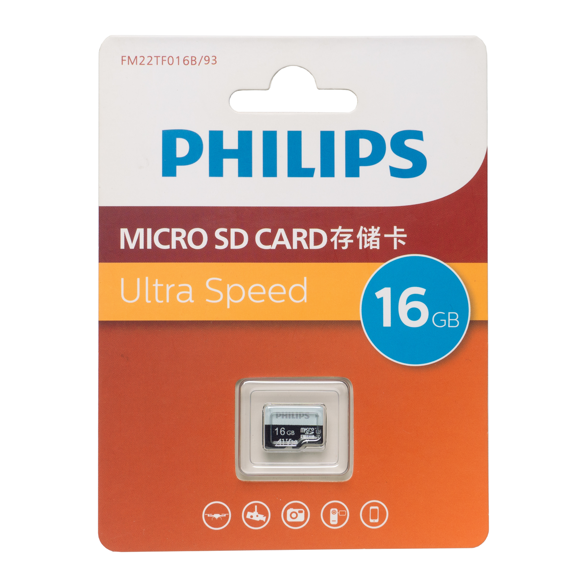 کارت حافظه microSDHC فیلیپس مدل Ultra Speed کلاس 10 استاندارد UHS-I U3 A1-V30 سرعت 100MBps ظرفیت 16 گیگابایت کارت حافظه microSDHC فیلیپس مدل Ultra Speed کلاس 10 استاندارد UHS-I U3 A1-V30 سرعت 100MBps ظرفیت 16 گیگابایت