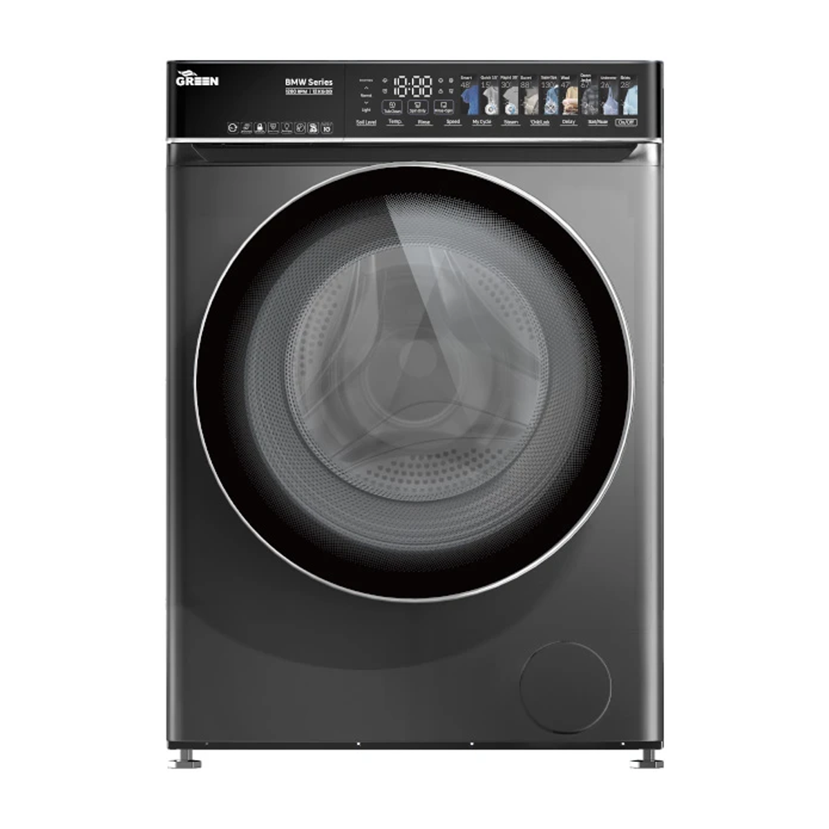 ماشین لباسشویی گرین 12 کیلویی مدل GWM120DD1200BMW-S