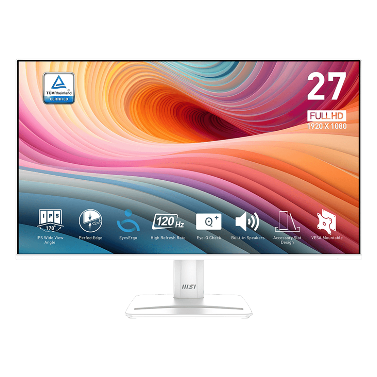 مانیتور ام اس آی مدل PRO MP275W E2 سایز 27 اینچ-سفید