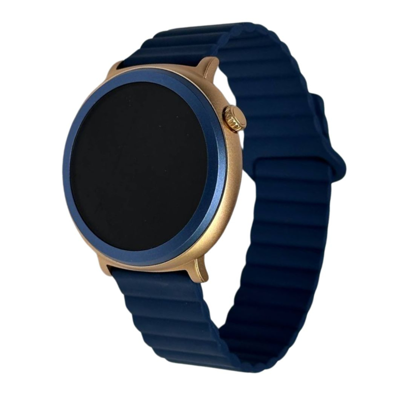 ساعت هوشمند 35.6 میلی متر هایفیوچر مدل aurora با بند سیلیکونی