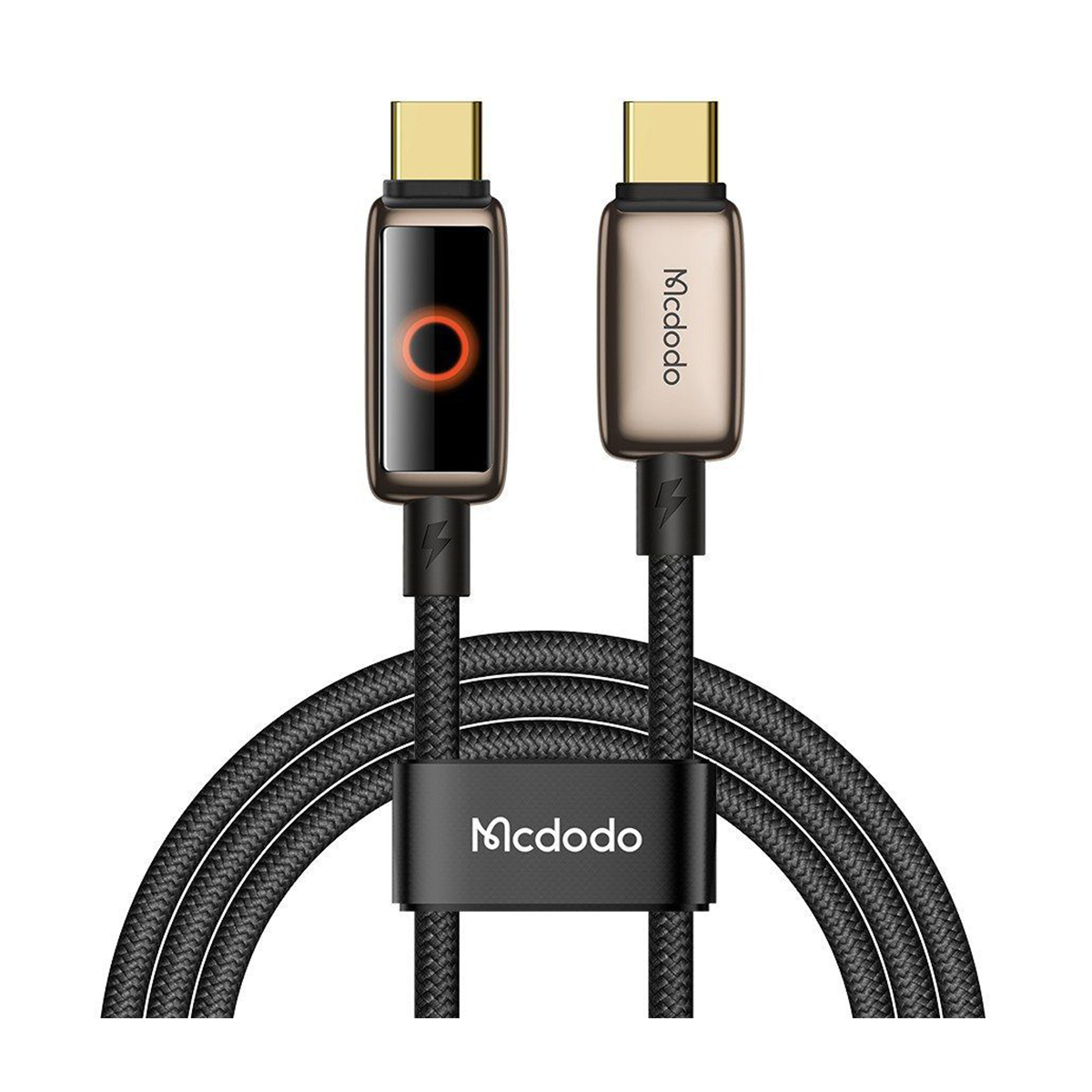 کابل دو سر تایپ مک دودو مدل CA-6681 طول 1.2 متر-مشکی