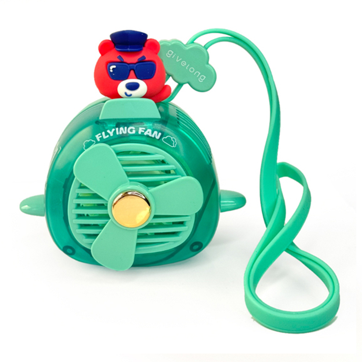 پنکه فانتزی مدل خلبان-سبزآبی