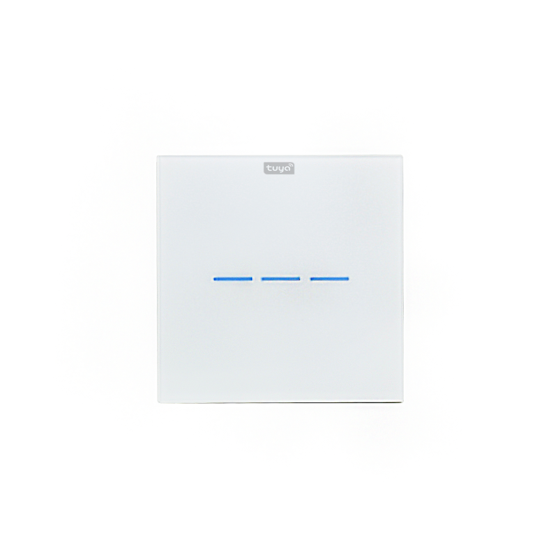 کلید هوشمند تویا مدل سه پل طرح خط Wi Fi