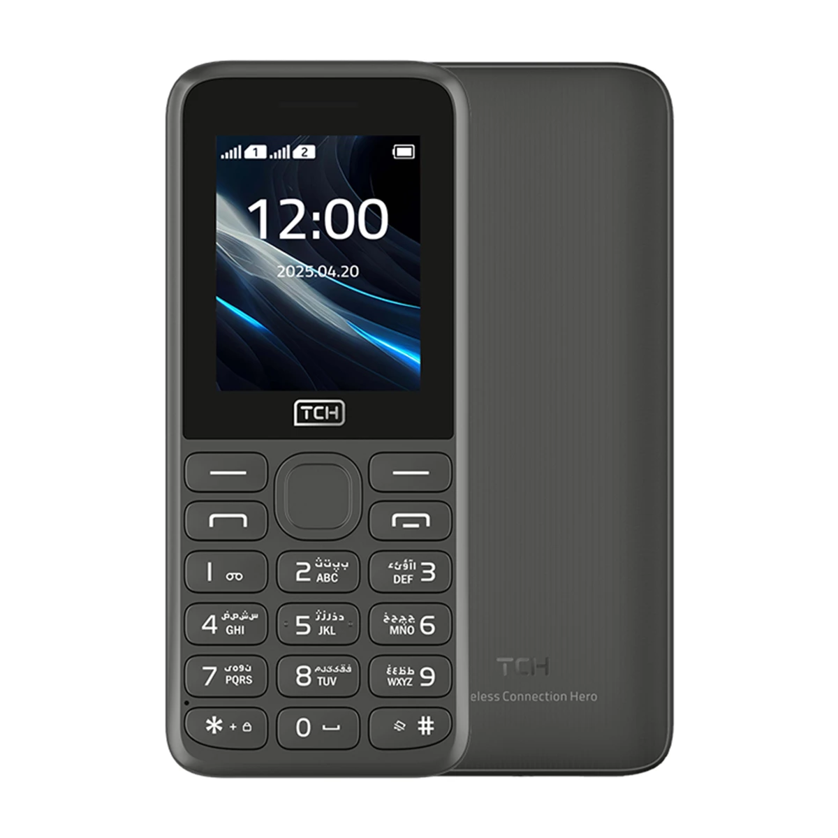 گوشی موبایل تی سی اچ مدل ARC دو سیم کارت-مشکی