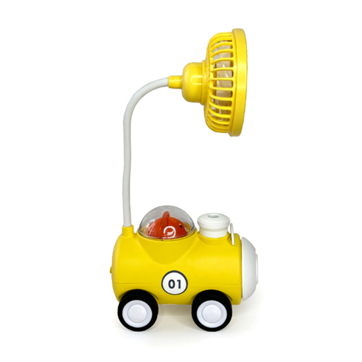 پنکه رومیزی مدل قطار-زرد