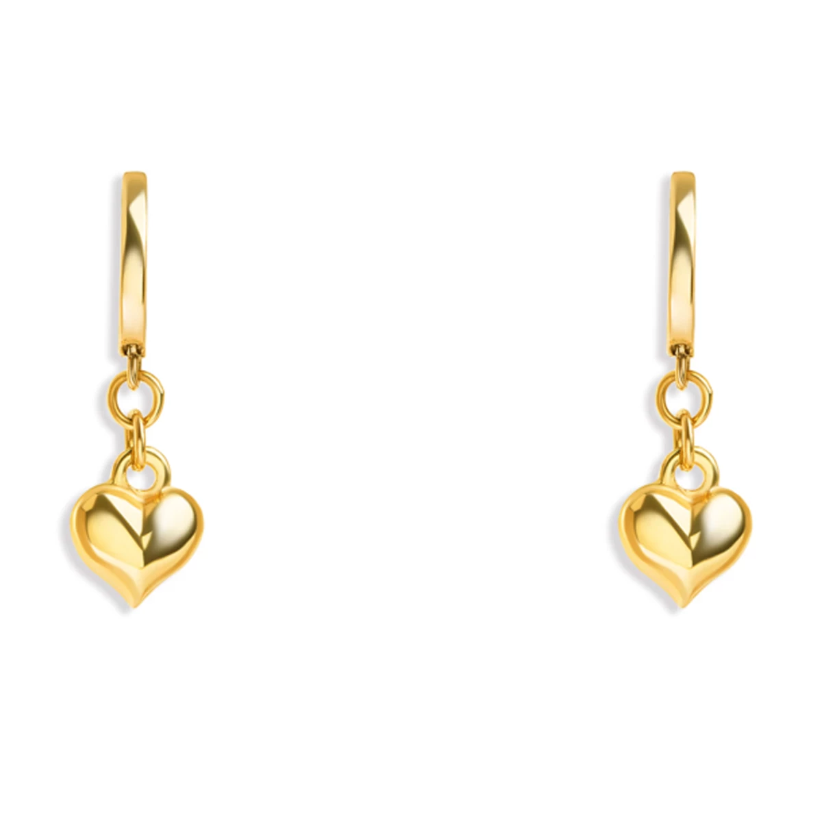 گوشواره طلا زنانه مدل روکو قلب دامله کد we4146-1.48 گوشواره طلا زنانه مدل روکو قلب دامله کد we4146-1.48