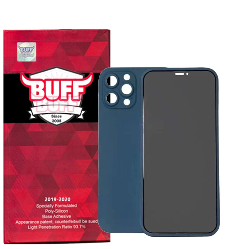 محافظ صفحه نمایش و پشت گوشی اپل آیفون iPhone 12 Pro بوف مدل FB360-مشکی