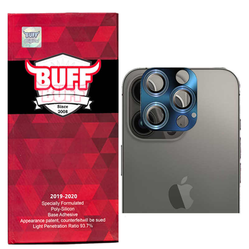 محافظ لنز دوربین گوشی اپل iPhone 13 Pro Max بوف مدل 3D-Pro -طلایی