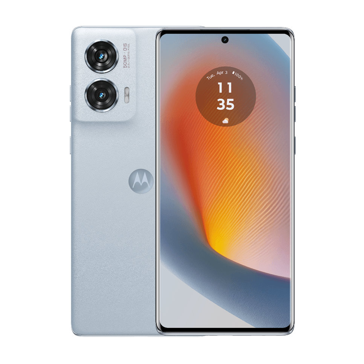 گوشی موبايل موتورولا مدل Edge 50 Fusion ظرفیت 512 گیگابایت رم 12 گیگابایت-آبی روشن