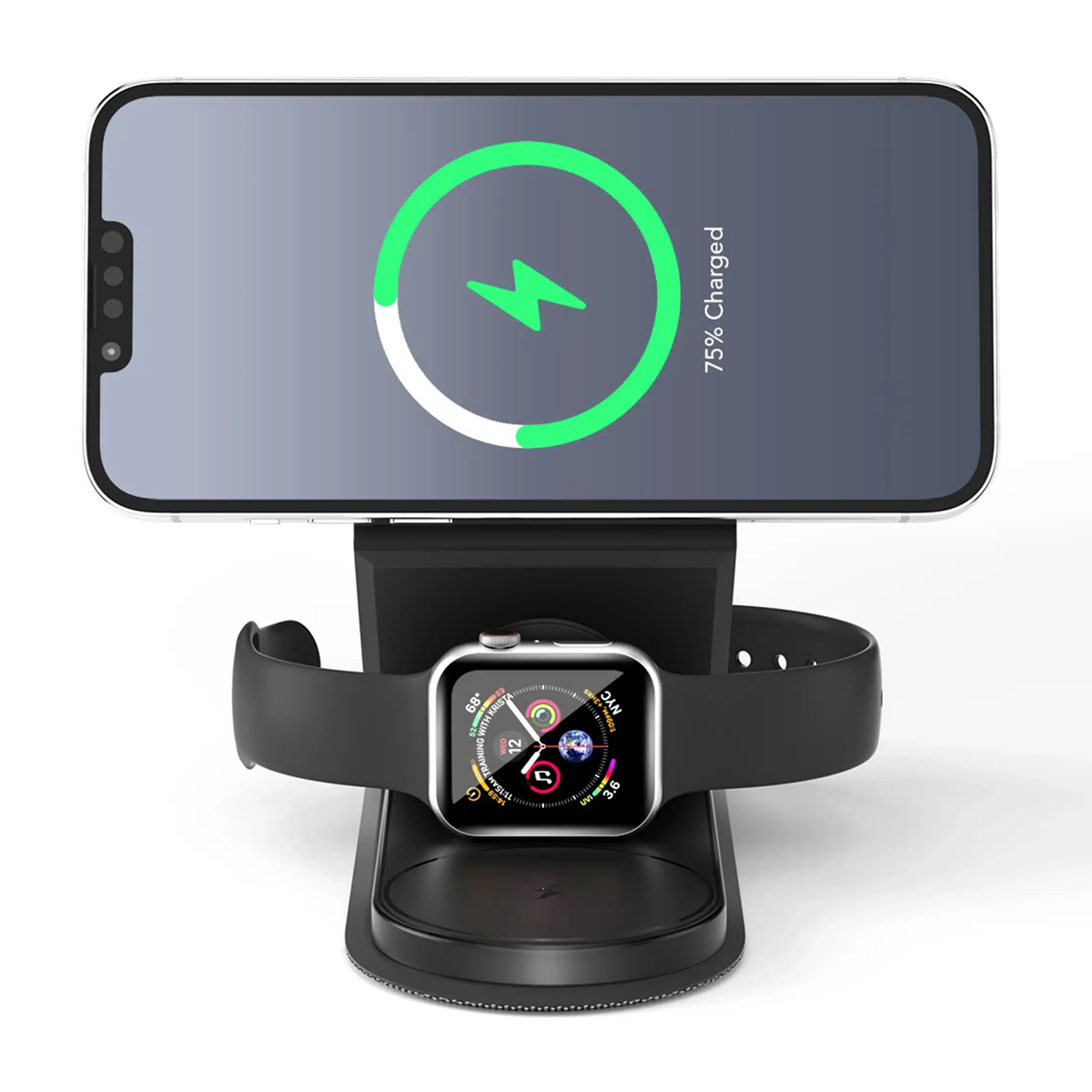 شارژر بی سیم پرووان مدل PWL825-خاکستری