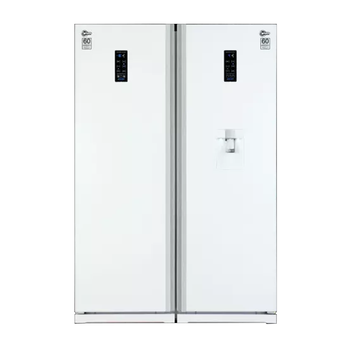 یخچال و فریزر کلور مدل گلوری سری 60-سفید