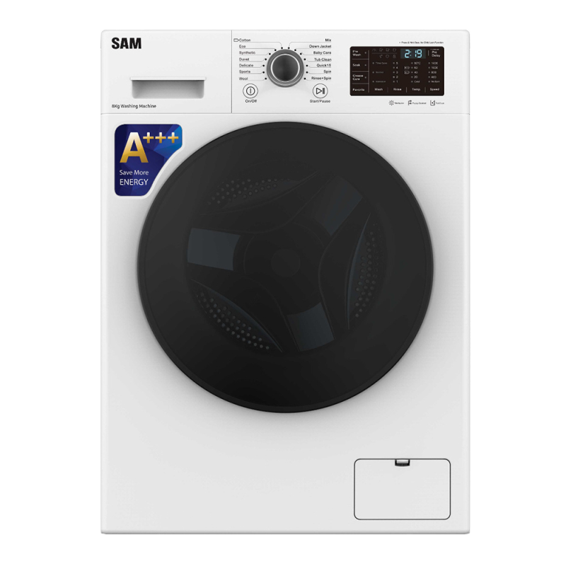 ماشین لباسشویی سام 9 کیلویی مدل BL-P1465W