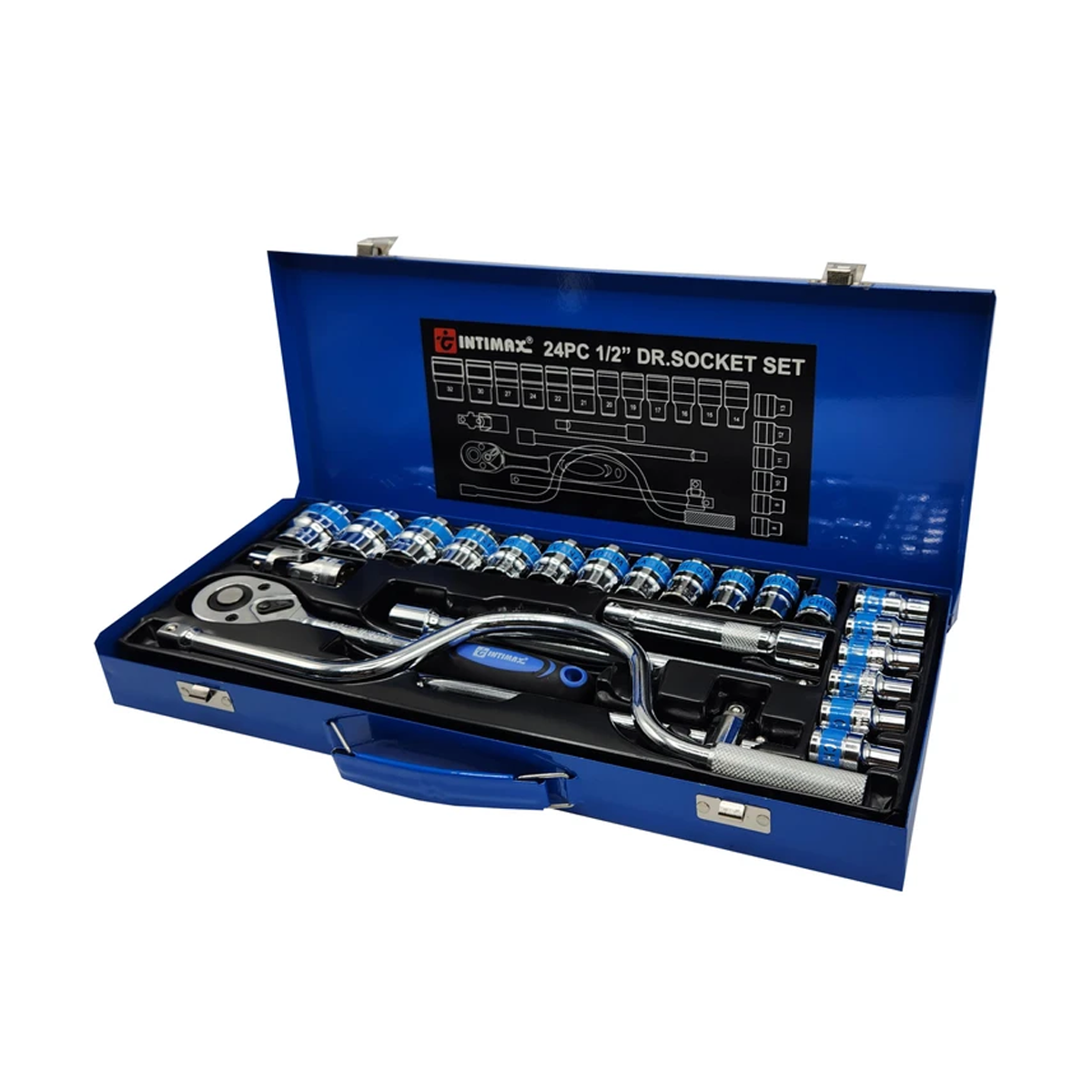 مجموعه 24 عددی آچار بکس صنعتی اینتیمکث