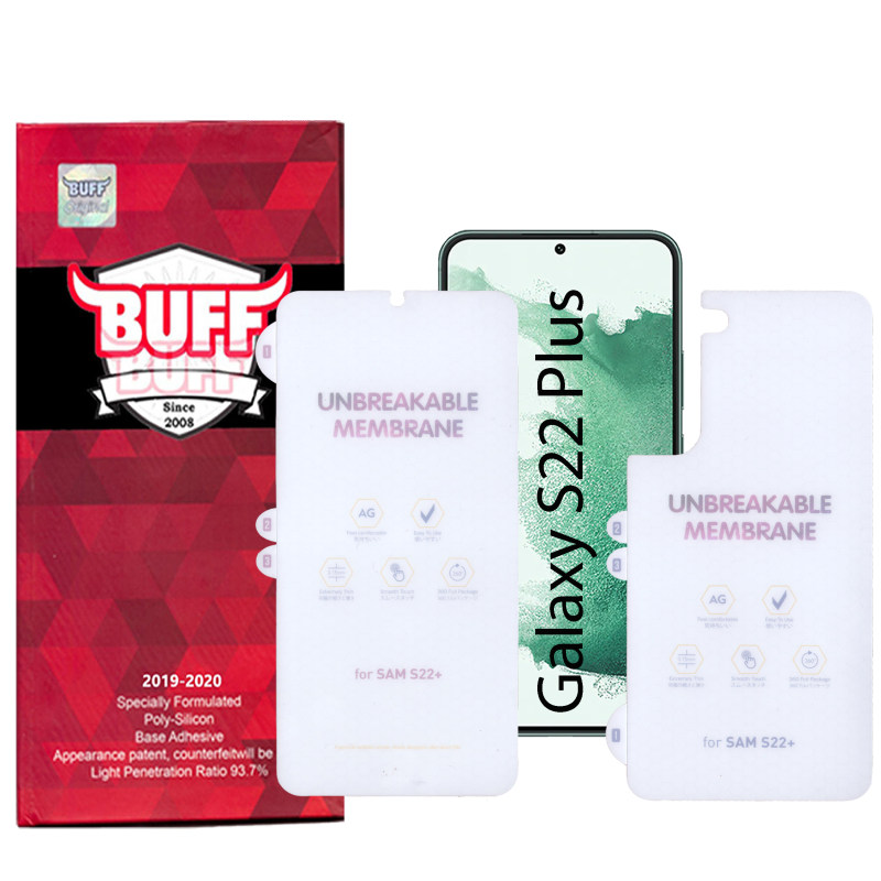 محافظ صفحه نمایش و پشت گوشی سامسونگ گلکسی S22 پلاس بوف مدل Hydrogel-Matte