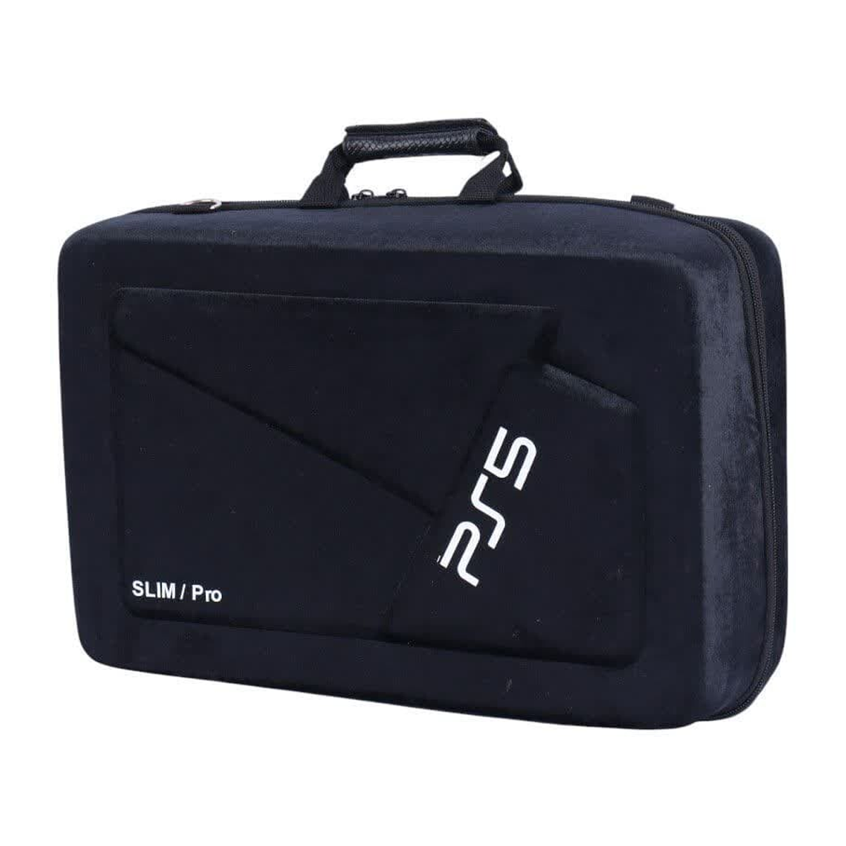 کیف کنسول پلی استیشن 5 اسلیم و پرو مدل مخملی کد 9-مشکی