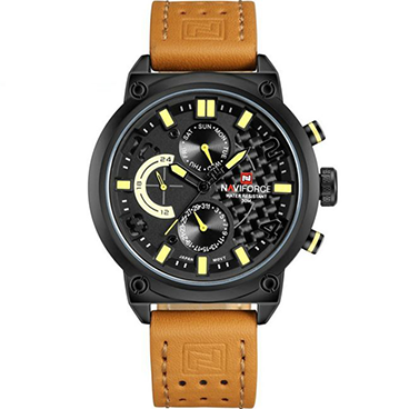 ساعت عقربه ای نیوی فورس مردانه مدل NF9068M/BBY-مشکی ساعت عقربه ای نیوی فورس مردانه مدل NF9068M/BBY-مشکی