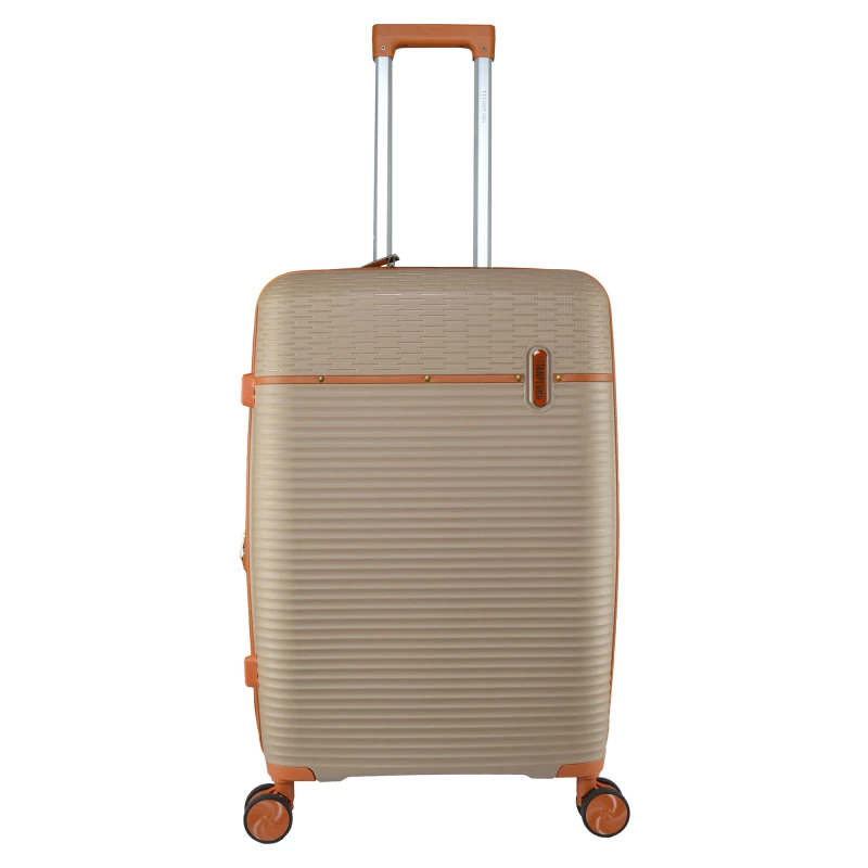 چمدان مسافرتی تیتانپلورا مدل FSH_1 سایز متوسط ارتفاع 65 سانتی متر-بنفش