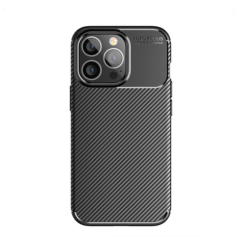 کاور گوشی اپل iPhone 13 pro Max اپیکوی مدل Auto Focus Carbon-قهوه ای