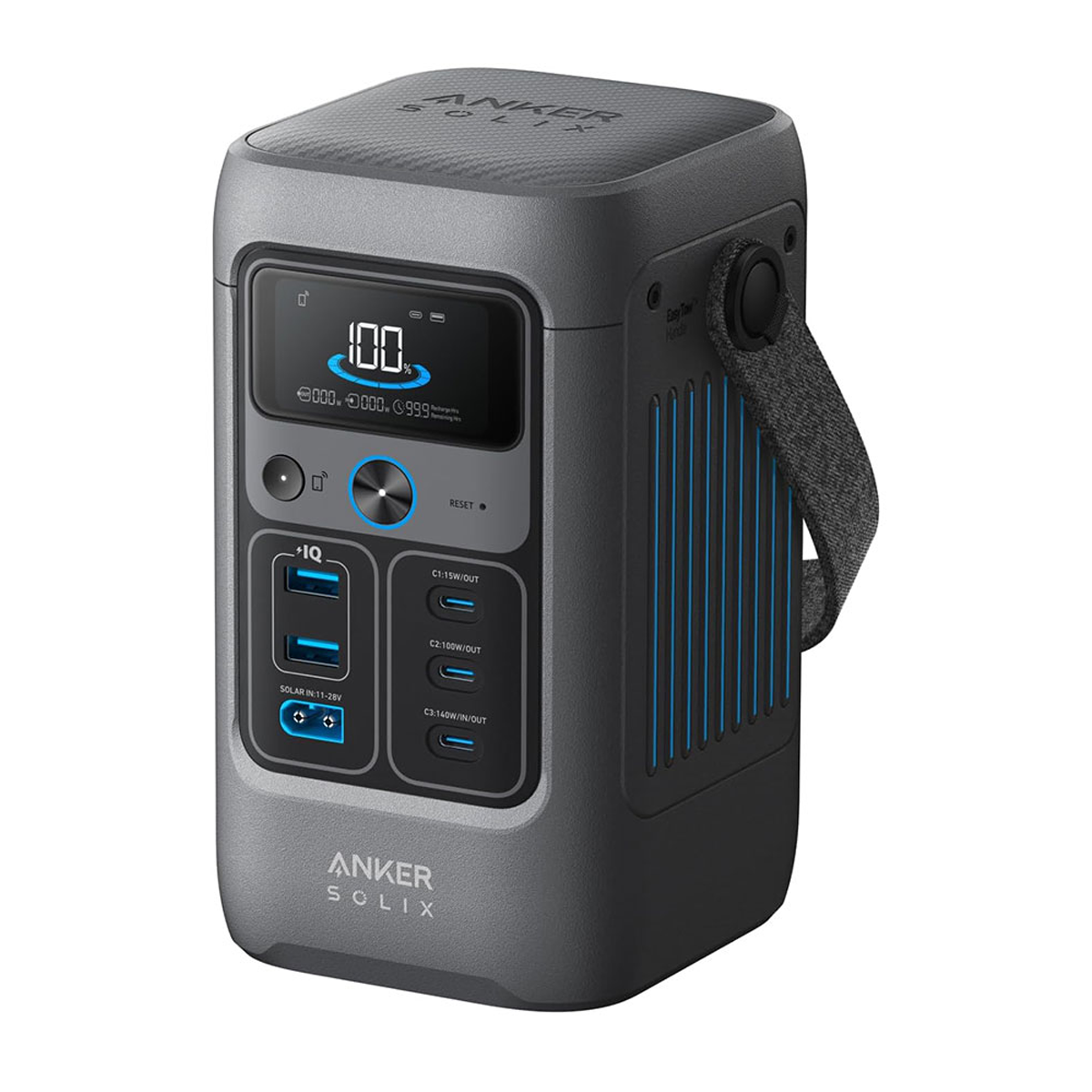 پاور بانک انکر مدل Anker SOLIX C200 A1727 ظرفیت 60000 میلی آمپر ساعت-خاکستری