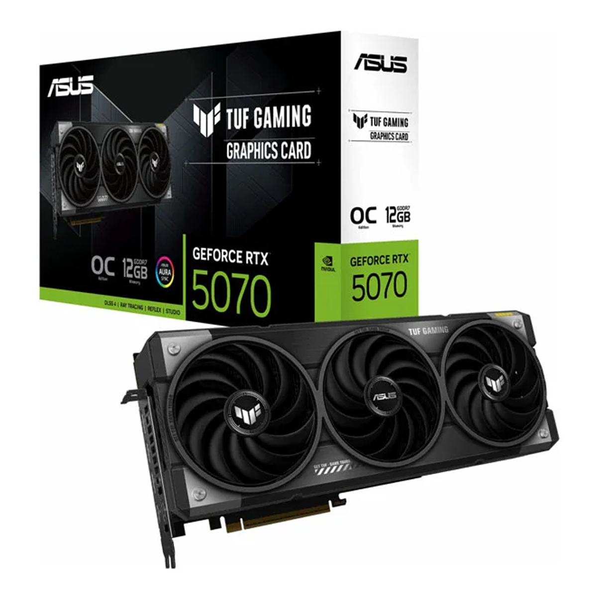 کارت گرافیک ایسوس مدل TUF Gaming GeForce RTX 5070 12GB GDDR7 OC Edition