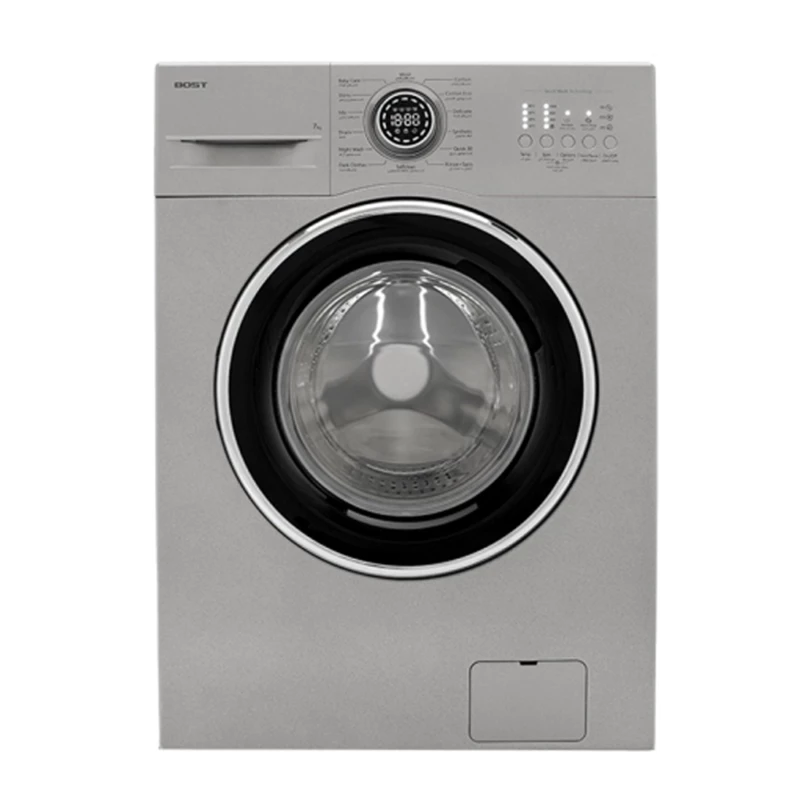ماشین لباسشویی بست 7 کیلویی مدل BW-712-13-نقره‌ای