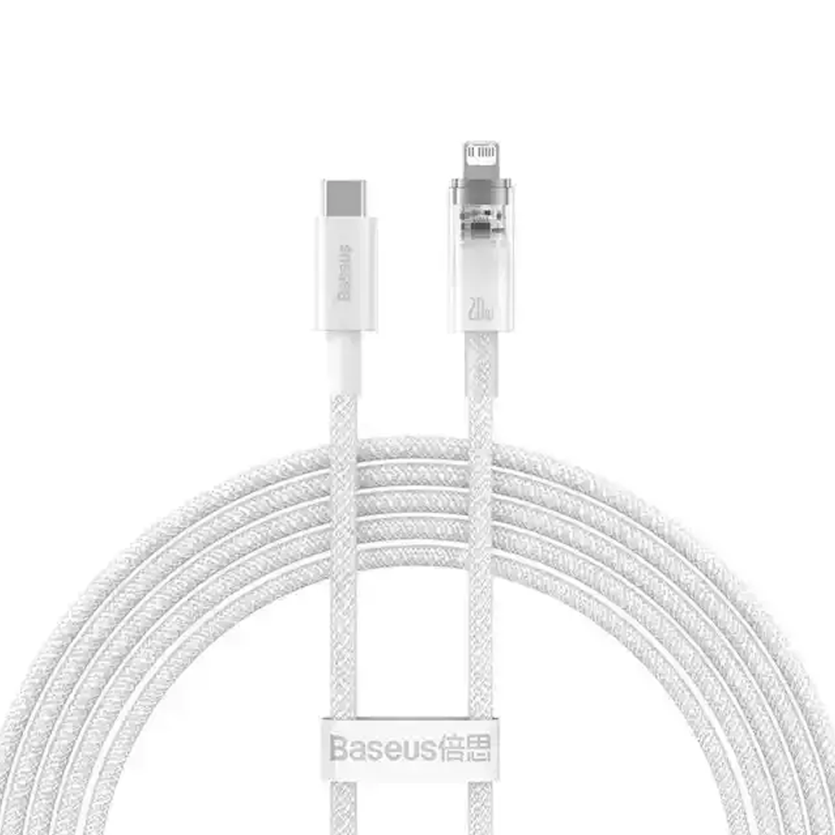 کابل تایپ سی به لایتنینگ باسئوس مدل Explorer Series Smart Temperature Control طول 1 متر