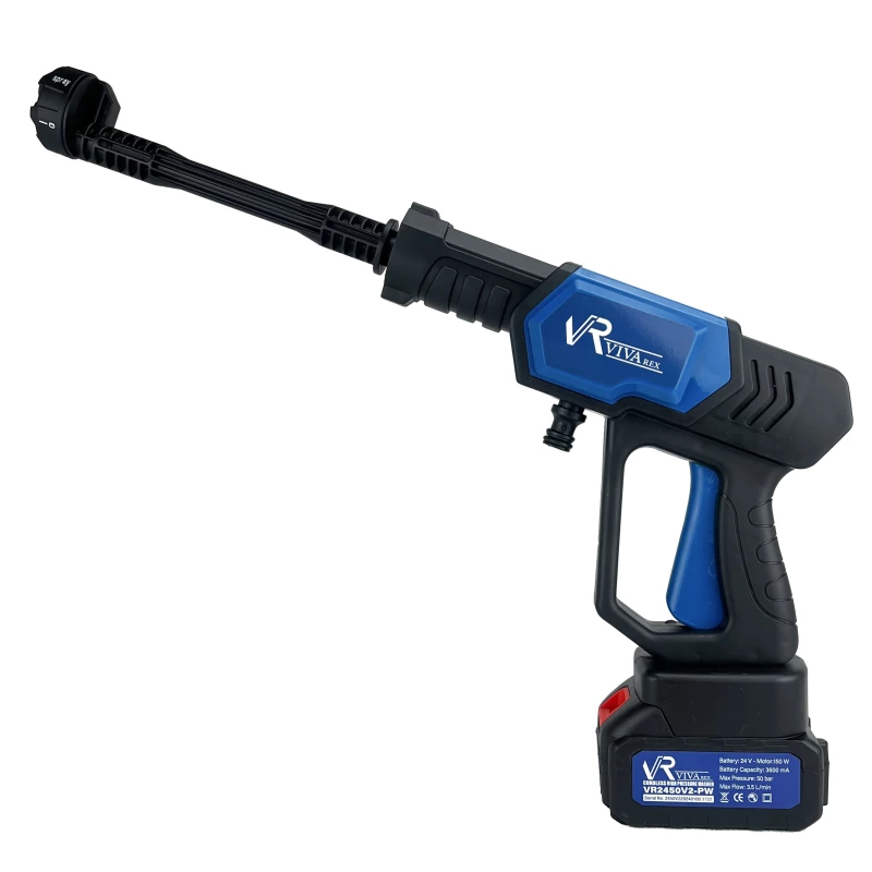 کارواش شارژی ویوارکس مدل VR2450V2-PW new-آبی