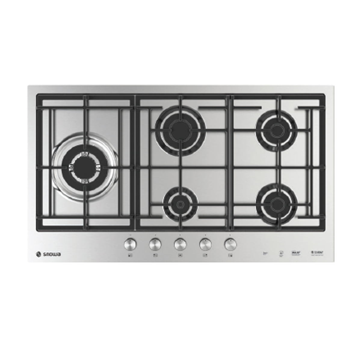 اجاق گاز صفحه ای اسنوا مدل SS-195101-استیل