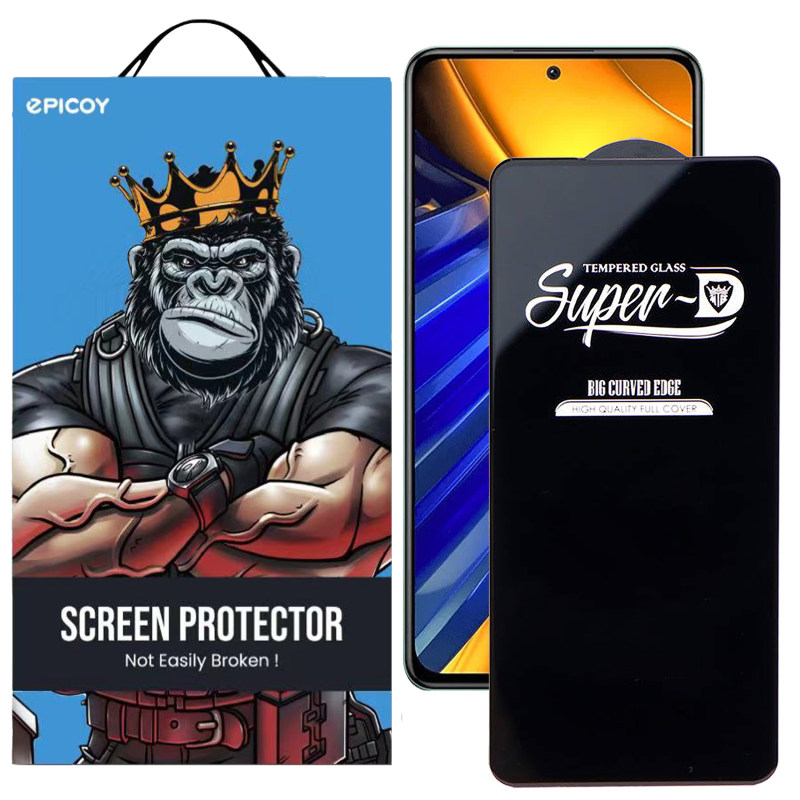 گلس گوشی شیائومی Poco F4 5G / Redmi K40S / K50 / K50 Pro / K50 Ultra / Xiaomi 12T / 12T Pro اپیکوی مدل Super 5D