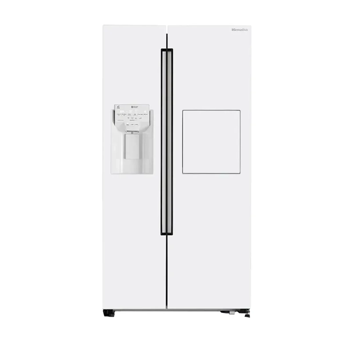 یخچال فریزر ساید بای ساید هیمالیا مدل گلکسی-سفید متالیک
