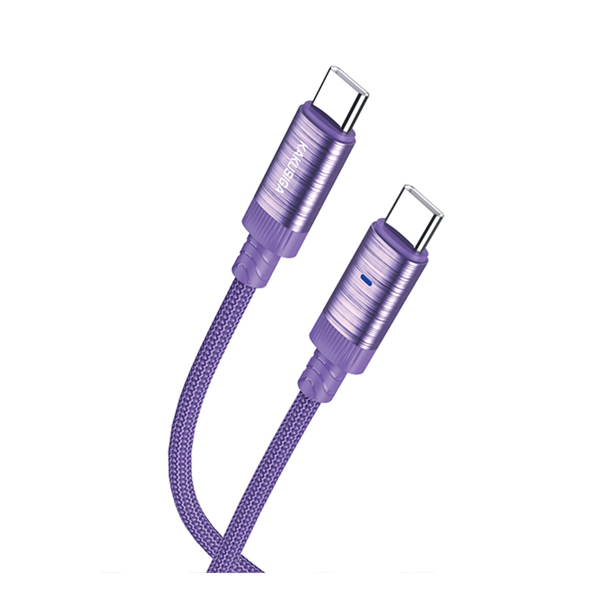 کابل دو سر تایپ سی کاکوسیگا مدل KSC-972 طول 1.2 متر-بنفش